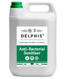 Delphis Eco Commercial Anti-Bacterial Sanitiser Concentrate 5ltr | Plant-based eco-friendly | Kills 99.999% of Bacteria & Viruses incl. Enveloped Viruses | Anti-Bac surface spray | - Buy Online on GoSupps.com