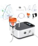 Sentasi Inhalation Device for Adults & Kids - LED Digital Compressor for Asthma Cough & Cold Relief | Electric Inhalator with Mouthpiece & Mask - Buy Online on GoSupps.com