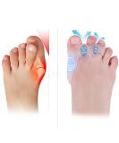 Toe Spacers & Bunion Corrector for Kids | Hammer Toe Straightener & Corn Callus Removers | Overlapping Toes Separators | Best Bunion Relief | Small Size (1 Pair - Buy Online on GoSupps.com