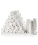 Sterile Medical Grade Gauze Bandage Rolls - 4 Yards per Roll - 4 Inch - 24 Count - Pack of 1 - MEDca - Buy Online on GoSupps.com
