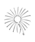 UJOY Silver Metal French Barrette Single Prong Pin 2.7'' Hair Clips DIY Craft - 20 Pack - Buy Online on GoSupps.com