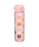 Ion8 Cat Design Drinking Bottle | Leakage-Proof One-Hand Opening Dishwasher Safe & Easy to Clean - Buy Online on GoSupps.com