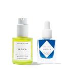 HERBIVORE Clearly Bright Duo: 15% Vitamin C Serum & Lapis Blue Tansy Oil for Radiant Skin - International Shipping Available - Buy Online on GoSupps.com