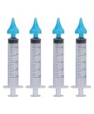 4-Piece Ear Wax Cleaner Syringe Set - Silicone Tip Design for Home Ear Cleaning - Buy Online on GoSupps.com