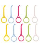 AWAVM 10-Piece Orthodontic Removal Tool Set - Braces Hook Invisible Braces Extractor Retainer & Braces Remover in Pink Blue Yellow White & Green - Buy Online on GoSupps.com