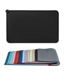Audwud Silicone Waterproof Dog & Cat Feeding Mat | Anti-Slip Pet Mat 53x38 cm - Black - Buy Online on GoSupps.com