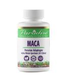 Paradise Herbs Maca Root Extract 60 Vegetarian Capsules - Vegan, Non-GMO, Gluten-Free - Buy Online on GoSupps.com