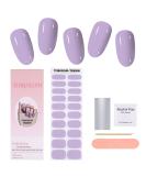 Cured Gel Nail Strips - Long Lasting Waterproof Nail Wraps with Accessories (UV/LED Lamp Required) - Buy Online on GoSupps.com