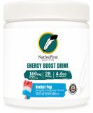 NativeFirst Energy Boost Drink Mix - 28 Servings 160mg Caffeine Gluten Free Non-GMO (Rocket Pop) - International Shipping Available - Buy Online on GoSupps.com