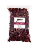 1lb Dried Hibiscus Flowers perfect for Tea and Mexican Agua Fresca, Flor de Jamaica, Whole Flowers and Petals by 1400s Spices 1 Pound (Pack of 1) - Buy Online on GoSupps.com