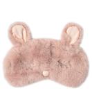 Shinywear Women Plush Rabbit Eye Mask Cute Sleeping Blindfold Eye Cover Fuzzy Bunny Ear Eyeshade for Travel Nap Night Sleeping blinder (Pink Rabbit) - Buy Online on GoSupps.com