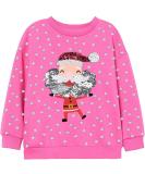 Girls Christmas Jumper Santa Claus Reindeer Tops | Toddler Xmas Sweatshirt | Ages 1-7 Years - Buy Online on GoSupps.com