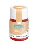 Squires Kitchen Beige Food Colouring Paste - 20g | Concentrated for Sugarpaste, Fondant, Buttercream & More - Buy Online on GoSupps.com