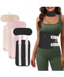 Castor Oil Pack Kit for Waist & Neck | Adjustable Leak-Proof Organic Cotton & Flannel - Buy Online on GoSupps.com