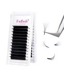 Fadlash Easy Fan Lashes C Curl 0.05 12mm Single Lashes Russian Lashes Natural Look Self Fanning Eye Lashes Automatic Blooming Russian Eyelashes Extensions(0.05-C-12) 12 mm 0.05-C - Buy Online on GoSupps.com