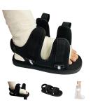 Post Op Shoe for Broken Foot | Adjustable Recovery Cast Boots | Medical Open-Toe Plaster Shoes for Men & Women XL - Buy Online on GoSupps.com