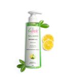 Buy Tea & Lemon Shower Gel with White Haldi - 100% Microplastic Free Glowing Skin 250 ML | International Shipping Available - Buy Online on GoSupps.com