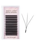 Arison 3D Mega Volume Eyelash Extensions - Premade Fans Matte Black 0.07D 11mm - 1 Pack - Buy Online on GoSupps.com