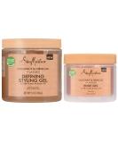 SheaMoisture Coconut & Hibiscus Styling Gel (15 oz) + Flaxseed Edge Control (3.5 oz) - Curly Hair Set - Buy Online on GoSupps.com