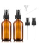 AsfaCuputure 60ml Glass Spray Bottle - Travel Fine Fog Atomizer for Essentials Perfume & Aromatherapy - 2 Pack - Buy Online on GoSupps.com