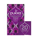 Pukka Blackcurrant Beauty Fruit Tea 20 Sachets - Buy Online on GoSupps.com