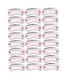 24x Girls Reusable Eyebrow Stencil Set | DIY Eyebrow Grooming Template Case Cover for Perfect Shaping - Buy Online on GoSupps.com