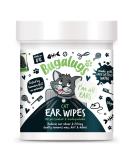 BUGALUGS Cat Ear Cleaner Cat Wipes 100 Biodegradable textured pre-soaked cat ear wipes. Pet Wipes Cat Ear Cleaner Solution Stops Head Shaking Itching & Waxy Ears (100 Wipes) - Buy Online on GoSupps.com