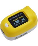 Buy CONTEC Fingertip Pulse Oximeter - Blood Oxygen Saturation Monitor for Small Fingers | Accurate PR Value & Waveform | Includes Lanyard - Fast International Shipping - Buy Online on GoSupps.com