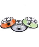 Legendog 3PCS Stainless Steel Pet Bowl Set with Non-Skid Base and Food Scoop - Multicolor - Buy Online on GoSupps.com