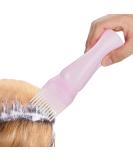 Hair Dye Brush Bottle Root Comb Applicator Bottle Hair Oil Bottle With Comb Hair Dye Bottle Applicator Comb With Graduated Scale For Home Salon Use Pink - Buy Online on GoSupps.com