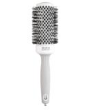 Olivia Garden - Expert Blowout Shine Hairbrush - White and Grey - 45 - Buy Online on GoSupps.com