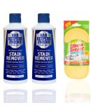 Bar Keepers Friend Original Multi Surface Cleaner & Stain Remover Powder | 2 pack | 2 x 250g Bottle + Elbow Grease Scrubbing Pad - Buy Online on GoSupps.com