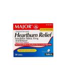 Famotidine Heartburn Relief 10mg Tablets - 30 Count Original Strength Acid Reducer for Adults - Buy Online on GoSupps.com