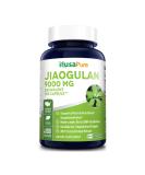Jiaogulan 9000 mg 180 Veggie Capsules (Extract 20:1, Vegetarian, Non-GMO & Gluten-Free) Gynostemma Pentaphyllum - Buy Online on GoSupps.com