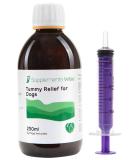 Tummy Relief for Dogs - Fast-Acting Diarrhea Treatment & Stomach Settler - Gut Health Supplement - Liquid Medicine for Upset Stomach - 250ml - Buy Online on GoSupps.com