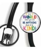 World Stethoscope Tag | Steth ID Tag | Nurse Badge | Black Stethoscope Tag - Shop Internationally - Buy Online on GoSupps.com