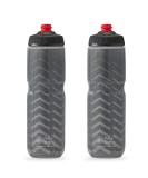 Polar Bottle Breakaway Insulated Bike Water Bottle 2-Pack - BPA Free, Cycling & Sports Squeeze Bottle (Bolt Charcoal 24oz) 24 oz - 2 Pack Charcoal Bolt - Buy Online on GoSupps.com