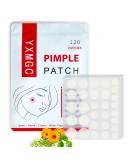 Acne Pimple Patch - 120 Hydrocolloid Patches with Tea Tree & Marigold Oil | Natural Treatment for Whiteheads Blackheads & Blemishes - Buy Online on GoSupps.com