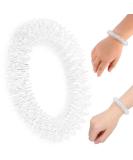 Silber Wrist Massage Ring | Pain Relief Acupressure Bracelet & Spiky Sensory Finger Rings | Effective Hand & Wrist Massage Devices - Buy Online on GoSupps.com