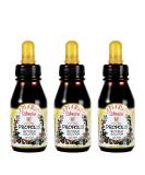 Apiario Silvestre Brazilian Green Bee Propolis Liquid Glycolic Extract - 3 Bottle Pack - Immune Support for Cold Symptoms - Official Distributor - Non-Alcoholic, Wax-Free, Sugar-Free - Buy Online on GoSupps.com