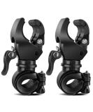 2 Pack Walking Stick Holders CHUNZHILAI Crutches Stick Bracket Crutch Holders Cane Holder for Drive Rollator Walker Wheelchair (Black-Upgraded Version) - Buy Online on GoSupps.com