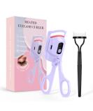 Heated Eyelash Curlers - USB Rechargeable Electric Curling Tool with Separator | 3 Heating Modes - Perfect Gift for Women & Girlfriends - Buy Online on GoSupps.com
