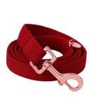 Dogwong Adjustable Red Dog Leash for Small & Medium Dogs - Comfortable Pet Leash for Girls & Boys - X-Small (Pack of 1) - Perfect Christmas Gift - Buy Online on GoSupps.com