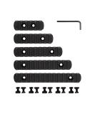 5pcs polymer M-LOK Picatinny Schiene 5-slot 7-slot 9-slot 11-slot 13-slot light rail section Accessories with 10 t nut 10 screws and 1 wrench black - Buy Online on GoSupps.com