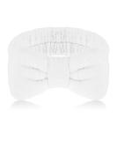 Molain Spa Headband Bowknot - White Coral Fleece Elastic Headband for Skincare, Makeup, and Shower - Buy Online on GoSupps.com
