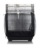 SYOOY Birdcage Cover Seed Catcher | Universal Nylon Mesh Parrot Cage Net Skirt Guard | Extra Large for Round & Square Cages | Black - Buy Online on GoSupps.com