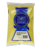 Heera Semolina Extra Coarse (375g) (Pack of 1) - Also known as Suji - Used to make Pasta Pizza Bread and Biscuit Doughs - Buy Online on GoSupps.com