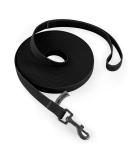 Wolfone 15m Black Waterproof Dog Training Leash - Durable & Easy-Care for Recall Swimming Camping Beach & Hunting - Buy Online on GoSupps.com