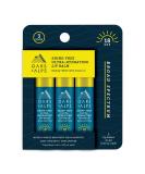 Oars + Alps Shine Free Lip Balm and SPF 18 Sunscreen, Lip Care with Sunny Mint Scent, Water and Sweat Resistant, Reef Safe, 0.15 Oz Each, 3 Pack - Buy Online on GoSupps.com