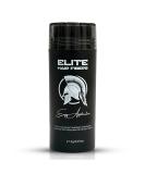 Elite Hair Fibers - All Natural Hair Density Boost for Men & Women - 27.5g (Dark Brown) - Buy Online on GoSupps.com